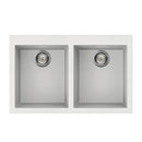Lavello Smeg VZ3434B 79x50 cm 2 vasche colore bianco