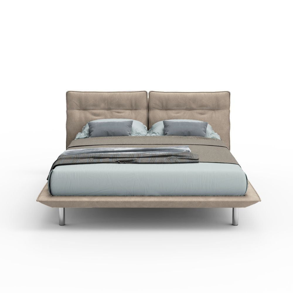 Letto Bolt matrimoniale fisso colore beige