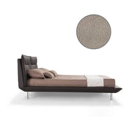 Letto Bolt matrimoniale fisso colore beige