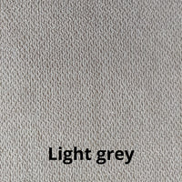 Letto matrimoniale Ascoli contenitore in tessuto grigio chiaro