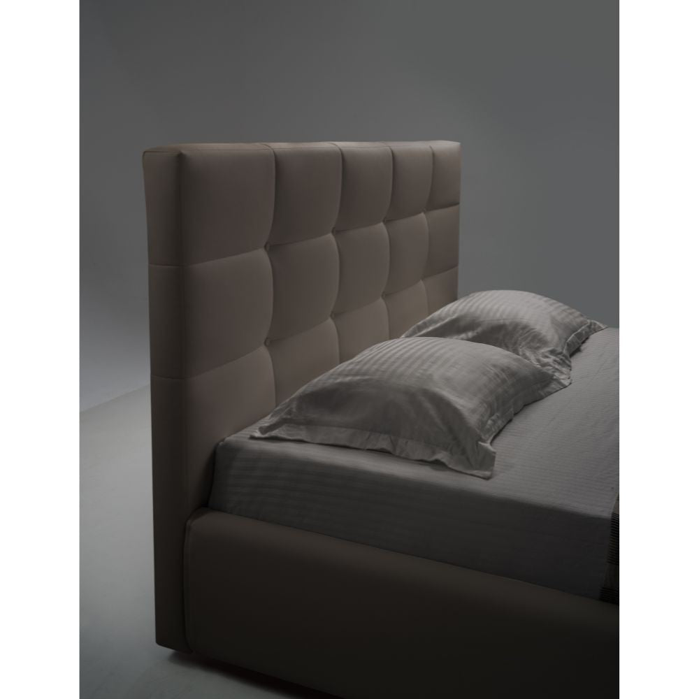 Letto matrimoniale contenitore Napoli tortora