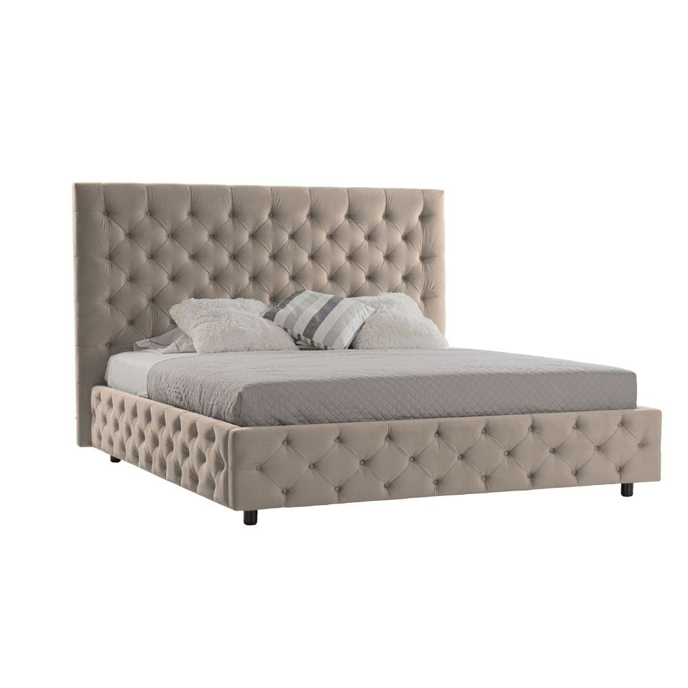 Letto matrimoniale contenitore Sondrio tortora
