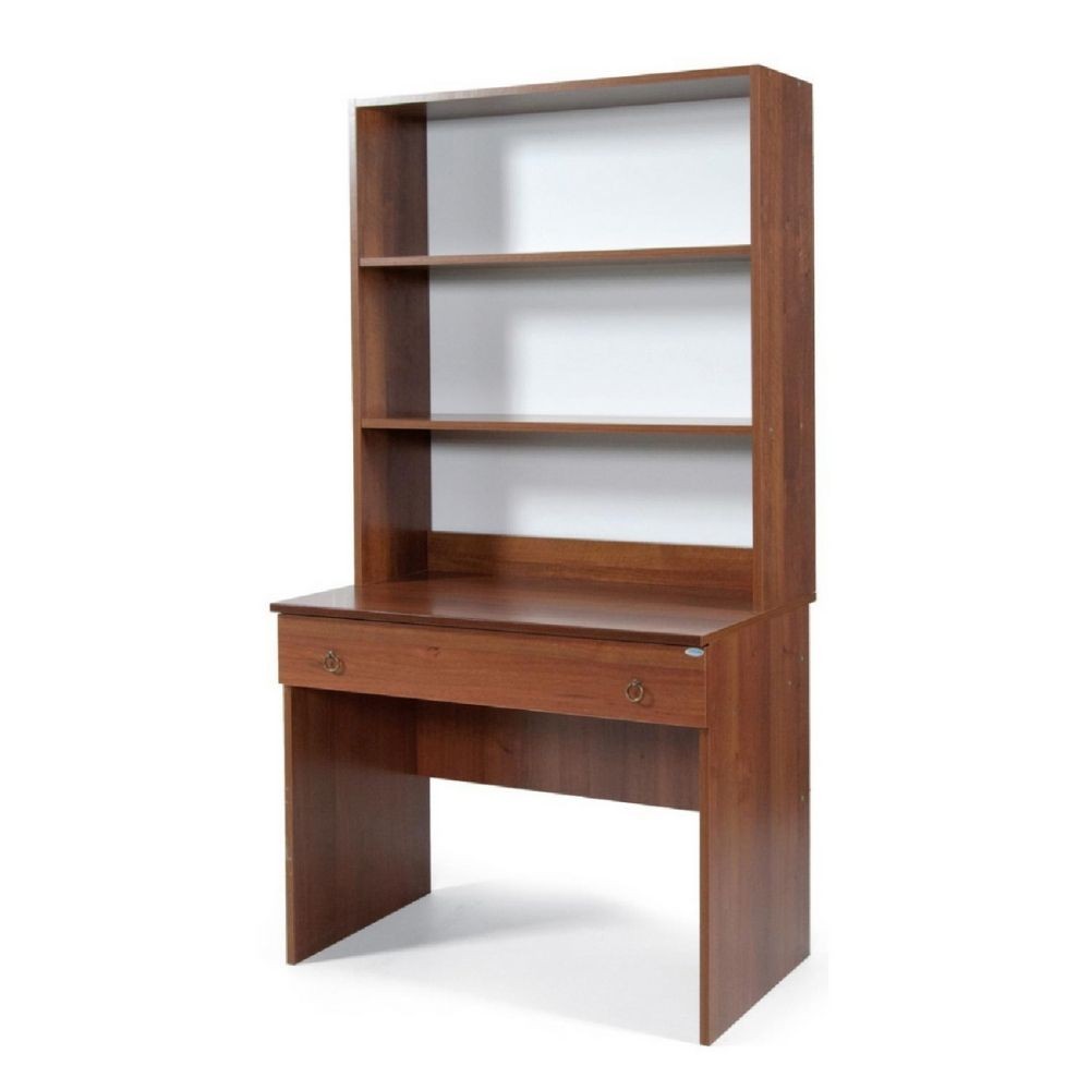 Libreria Angela noce antico per scrivanie da 90 cm