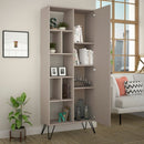 Libreria Jedda tortora con anta  80,6x191