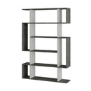 Libreria Mito colore bianco vintage e retro grey