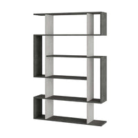 Libreria Mito colore bianco vintage e retro grey