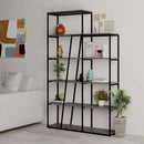Libreria Pal colore antracite 110x29x178 cm