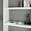 Libreria Wish estensibile angolare bianca 200h