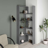 Libreria Wish estensibile angolare grigio retro 200h