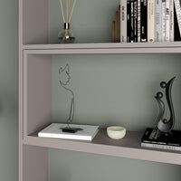 Libreria Wish estensibile angolare light mocha 200h