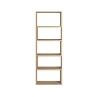 Libreria Wish estensibile angolare rovere 200h