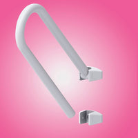Maniglia di sicurezza pieghevole per disabili colore bianco