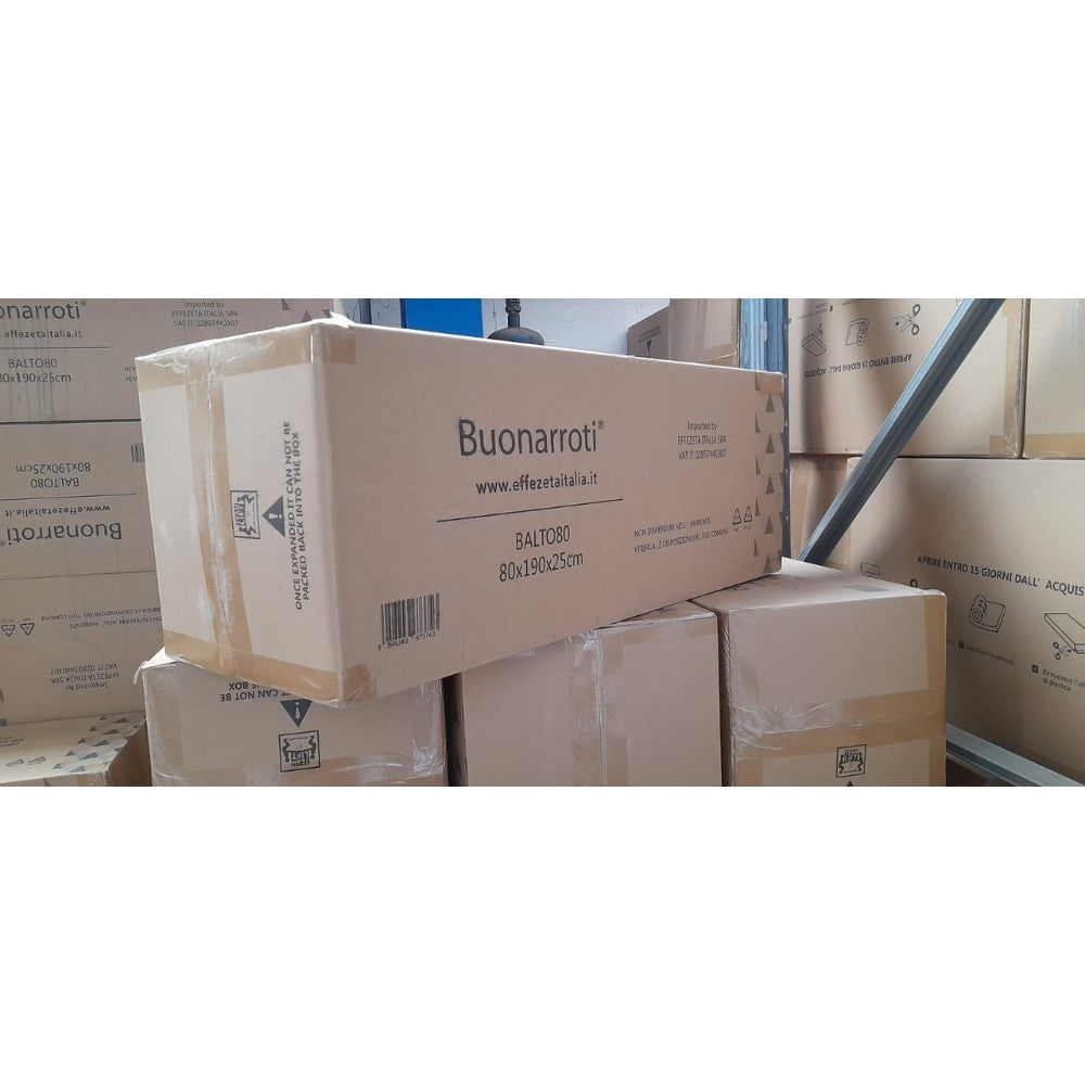 Materasso singolo Balto 80x190 cm tessuto antibatterico