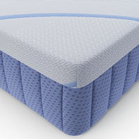Materasso singolo Pergamo con molle insacchettate e tessuto in poliestere antiscivolo 80x190xH30 cm.