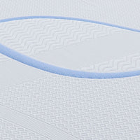 Materasso singolo Pergamo con molle insacchettate e tessuto in poliestere antiscivolo 80x190xH30 cm.