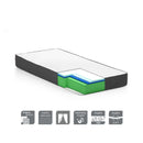 Materasso una piazza e mezza Ittrio memory Foam 24h tessuto antibatterico