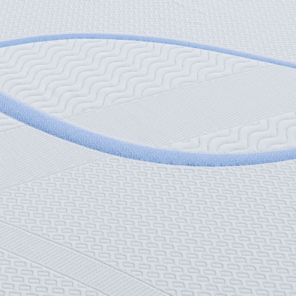 Materasso una piazza e mezza Pergamo con molle insacchettate e tessuto poliestere antiscivolo 120x190xH30 cm.
