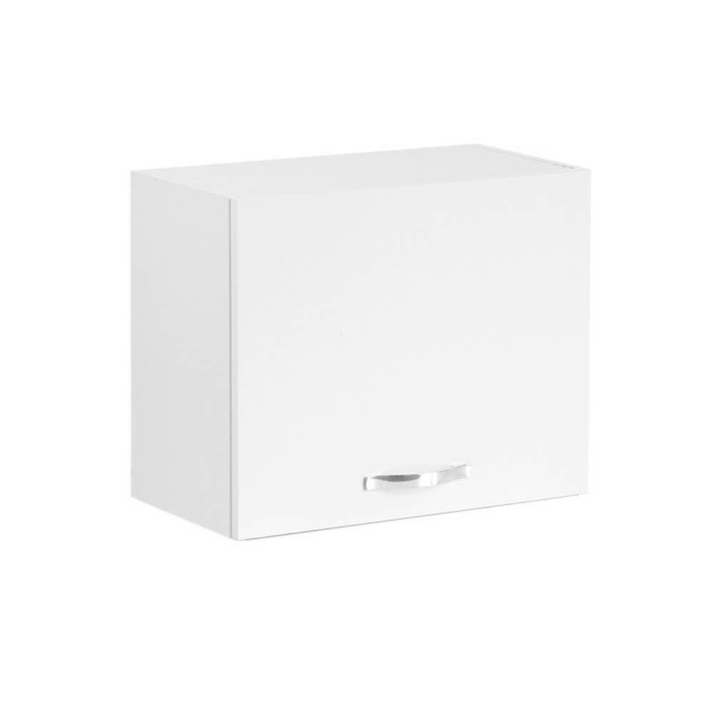 Mobile sopracappa 60x32x49H cm. bianco frassinato