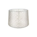 Paralume Deco ASZ1182 tessuto crema motivo ricamo