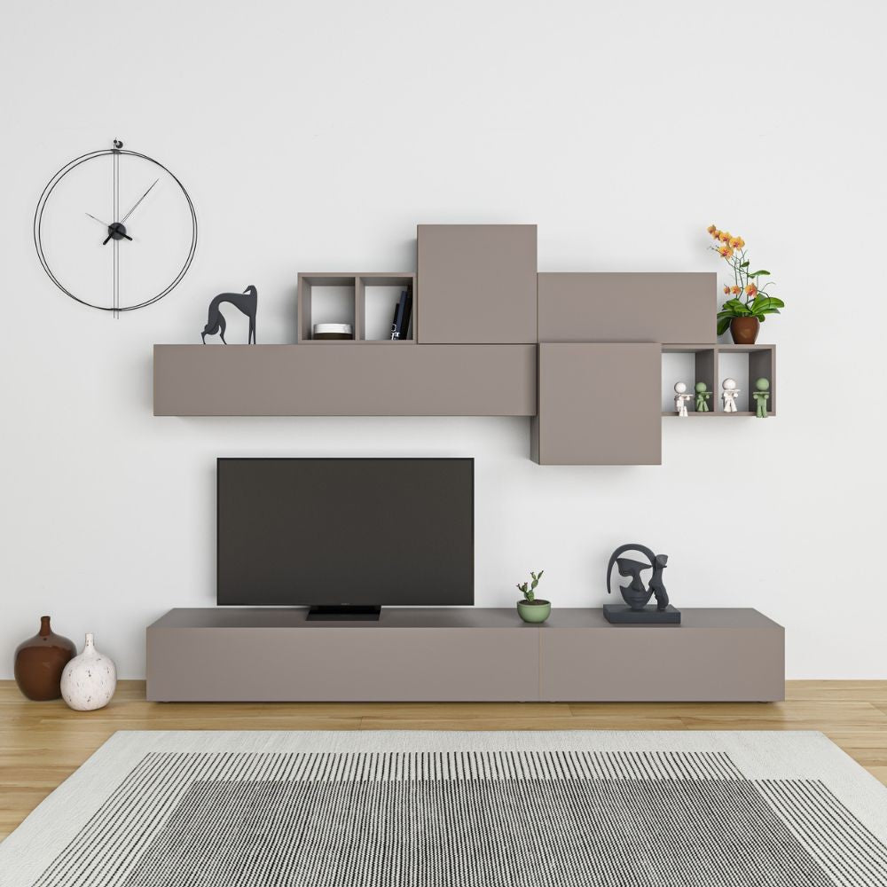 Parete attrezzata Tromen 260 cm. light mocha MTV234475
