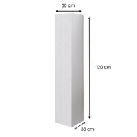Pensile 30 H.120 con anta colore bianco frassinato