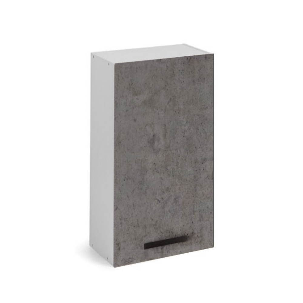 Pensile cucina 30x32x72H cm. con anta cemento
