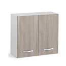 Pensile cucina 80x32x72H cm. 2 ante olmo
