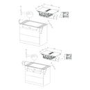 Piano cottura Master Kitchen MKHI804FHEDBK ad induzione 4 zone con cappa integrata classe A