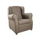 Poltrona Ebro eco nabuk tortora moxart 8