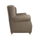 Poltrona Ebro eco nabuk tortora moxart 8