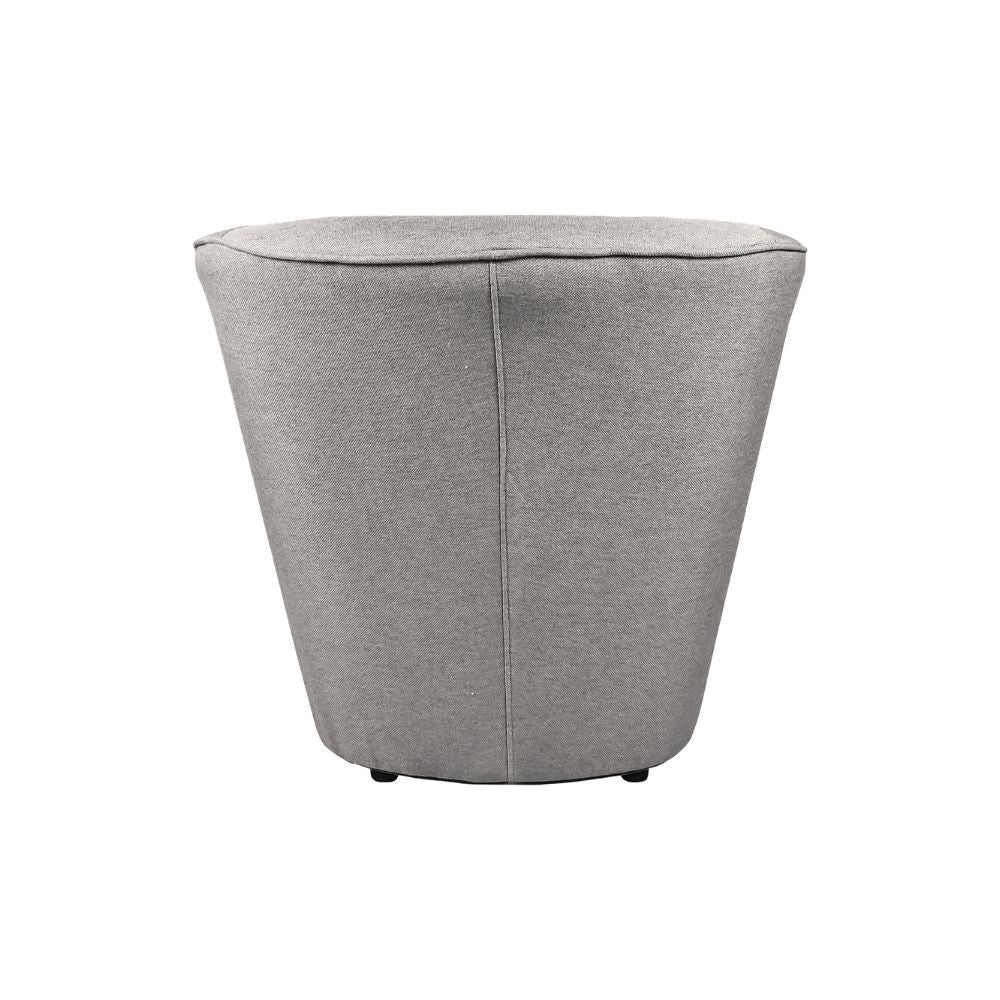 Poltrona Tago in tessuto grigio chiaro Enzo 5