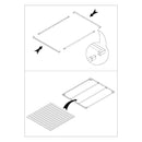 Rete matrimoniale a doghe RETEKIT160CONT per letto contenitore 160x190 con ferma materassi