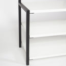 Scaffale ingresso Nomad colore bianco