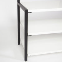 Scaffale ingresso Nomad colore bianco