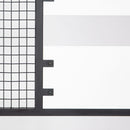 Scaffale ingresso Nomad colore bianco