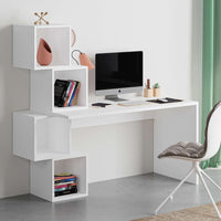 Scrivania Balance in colore full bianco