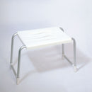 Sgabello per vasca da bagno per disabili colore bianco