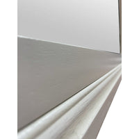 Specchiera Athena in legno con cornice colore avorio