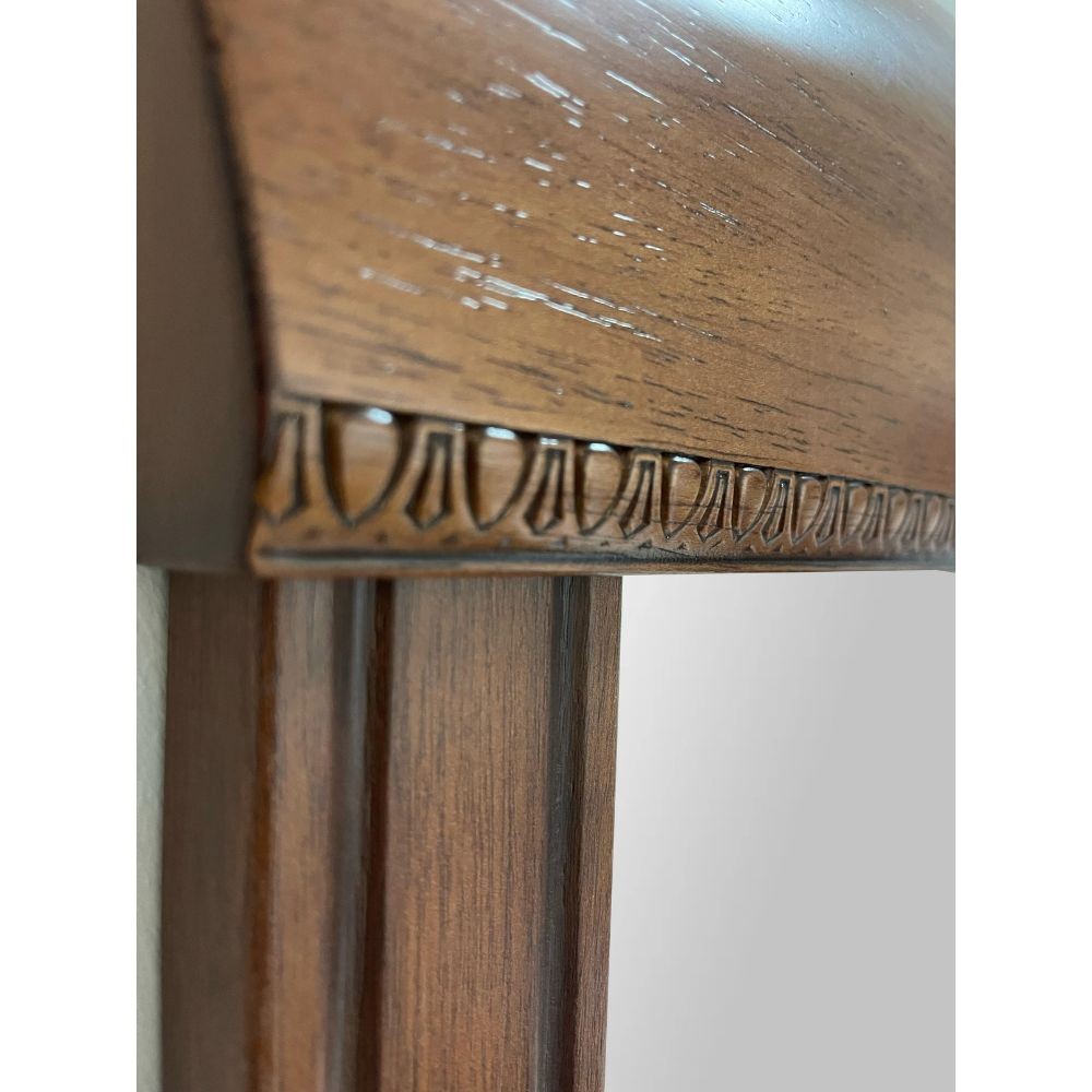 Specchiera Venere in legno con cornice colore ciliegio