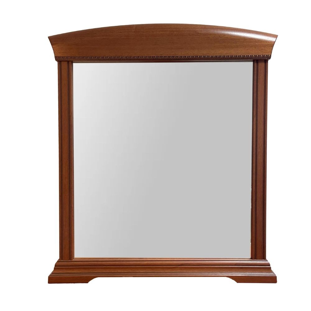 Specchiera Venere in legno con cornice colore ciliegio