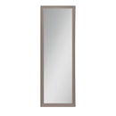 Specchio rettangolare Syria 27x106 cornice tortora