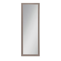 Specchio rettangolare Syria 27x106 cornice tortora