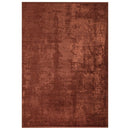 Tappeto antiscivolo vintage bambù colore arancione tabacco 160x230