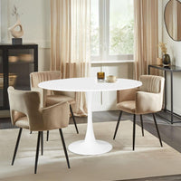 Tavolino Derek colore bianco opaco 120x73 H