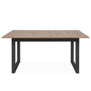 Tavolo allungabile Austin 80A piano colore legno e gambe antracite