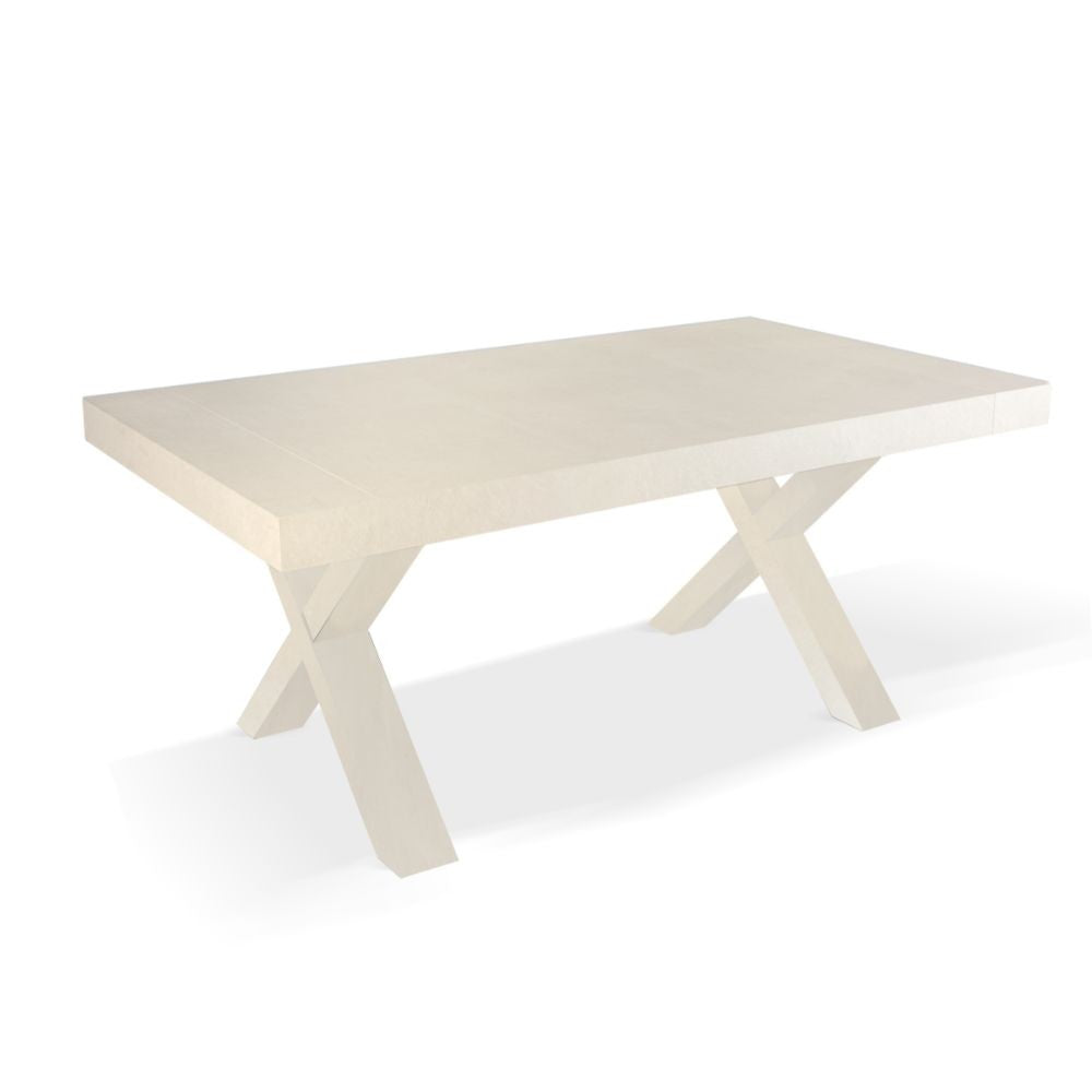 Tavolo allungabile Gondar 180x100 piano e base argilla