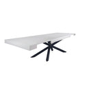 Tavolo allungabile Iron Gondar 160x90 beton