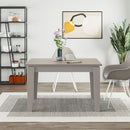 Tavolo allungabile Megaron tortora light mocha 120x80 cm