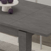 Tavolo allungabile Tolmen retro grey 140x80 allungabile a 190 cm