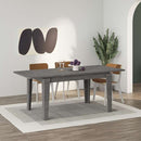 Tavolo allungabile Tolmen retro grey 140x80 allungabile a 190 cm